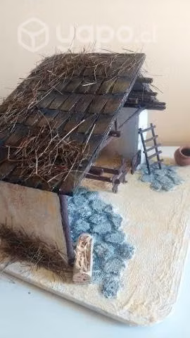 Casita Pesebre Navidad - Imagen 3