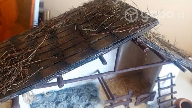 Casita Pesebre Navidad - Imagen 2