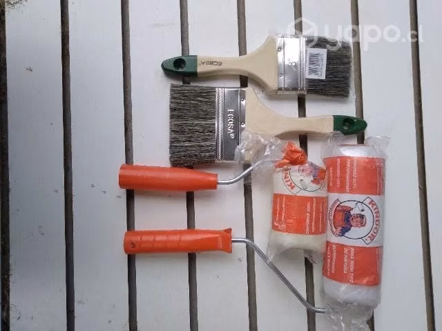 Pack de rodillos y brochas