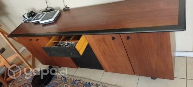 Gran Mesa Comedor Tope Vidrio