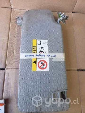 Viseras parasol rh y lh tracker 1.8 2017