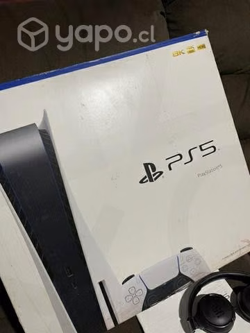 Ps5 825gb +300 juegos versión disco
