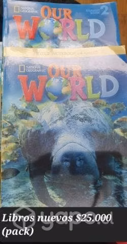 Libro Our world, Level 2 sin uso