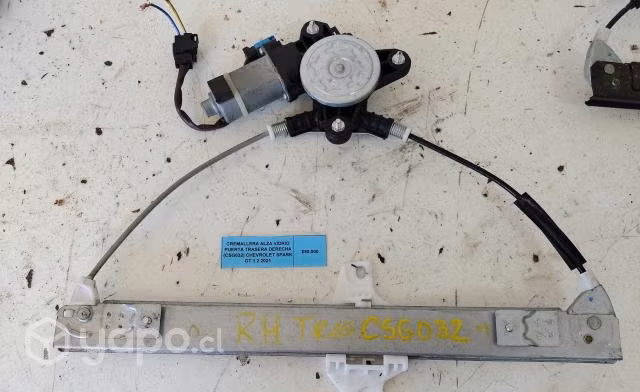Cremallera Alza Vidrio Pta tras der Spark GT 2021