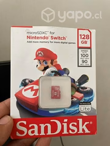 Microsdxc para Nintendo switch