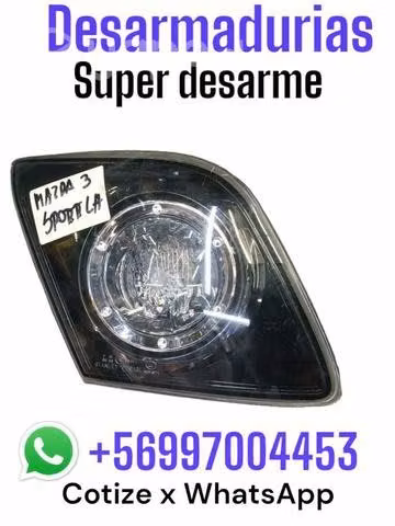 Farol Mazda 3 Sport portalón desarmaduría