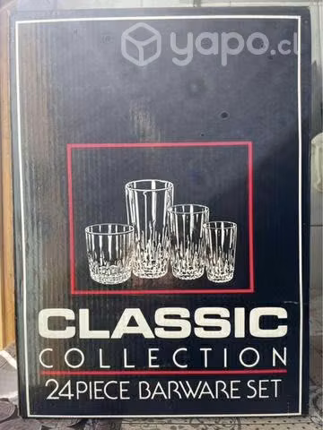 Set vasos 24 piezas