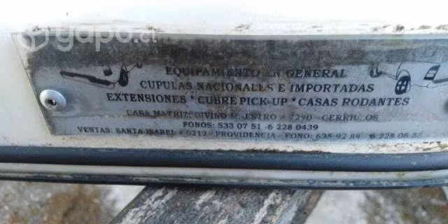 Sport wagon para camioneta doble cabina