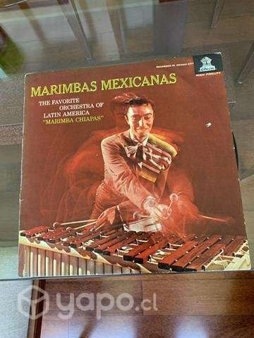Vinilo Marimbas Mexicanas con Marimbas Chiapas