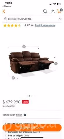Sillón Rosen abatible - Imagen 5