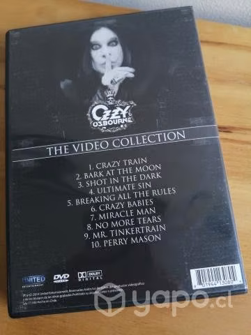 Dvd ozzy osbourne, the video collection 2014