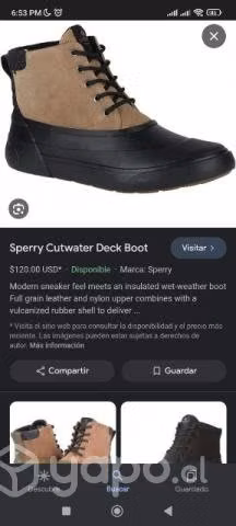 Botas cutwater sperry original