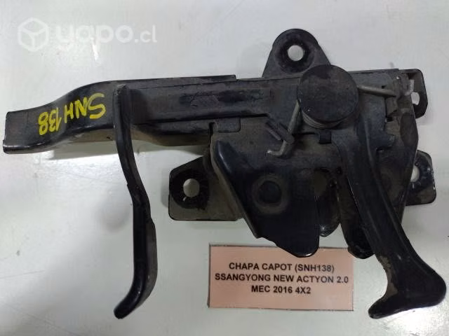 Chapa Capot (SNH138) New Actyon 2.0 MEC 2016 4x2