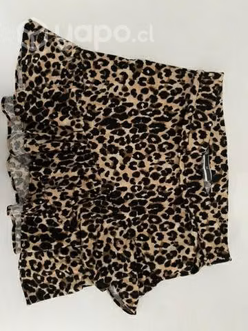 Falda animal print