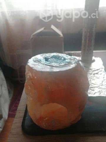 Difusor - porta vela - sal himalaya - Imagen 2