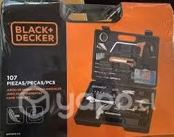 Maleta herramientas 107 piezas black decker