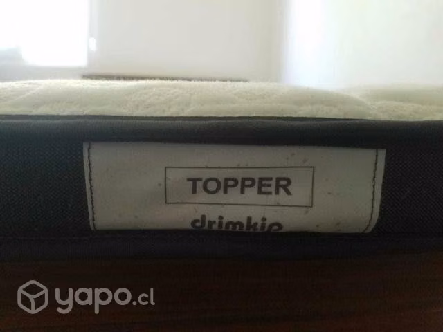 Topper cubrecolchón Drimkip 1 plaza como nuevo