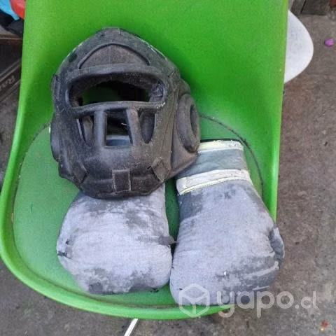 Saco de box + estructura + accesorios