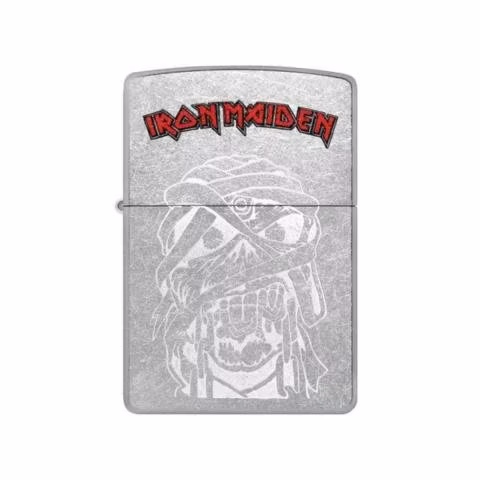 Zippo Iron Maiden Design Plateado