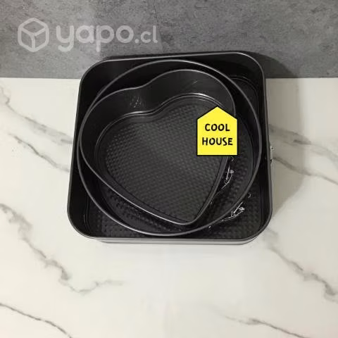 Excelente Pack de 3 Moldes de Repostería