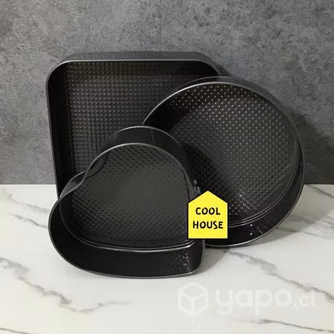 Excelente Pack de 3 Moldes de Repostería - Imagen 2