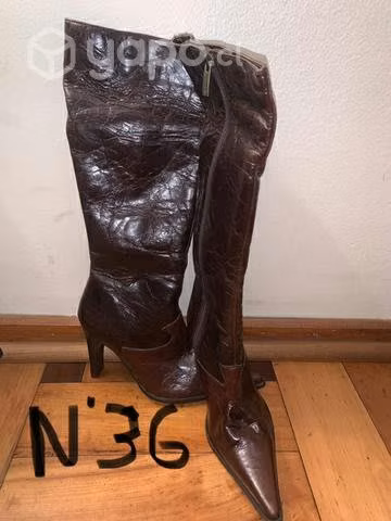 Botas de cuero Mujer - Imagen 2