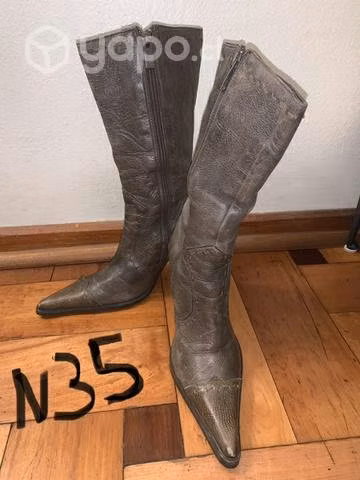 Botas de cuero Mujer - Imagen 4