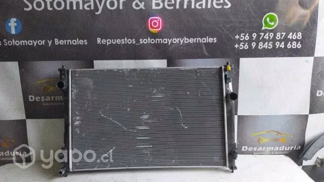 Juego radiadores rav 4. 2019 a 2024. 2.0