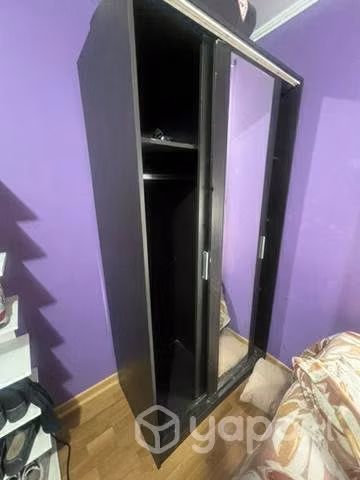 CLÓSET NEGRO con espejo