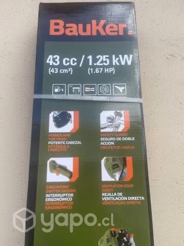 Orilladora y Desbrozadora Bauker