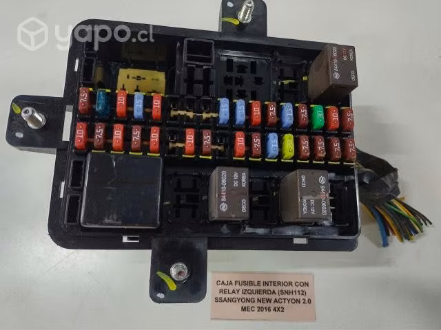 Caja Fusible Interior Con Relay Izq SSangyong