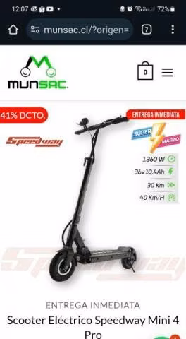 Scooter eléctrico