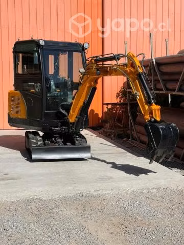 Mini excavadora 2000 kilos motor laidong cabina ce