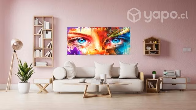 Ojos avatar, impresión para enmarcar