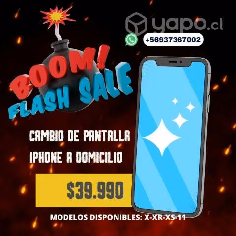 Cambio de pantalla Iphone X XS XR 11 a domicilio