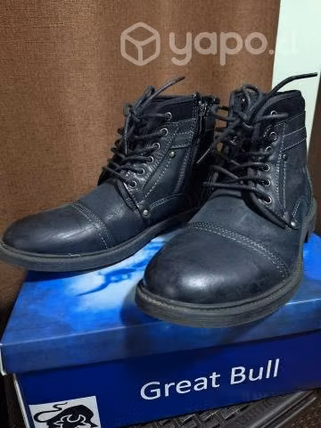 Botín negro hombre talla 40