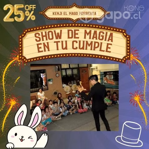 Mago para fiestas cuumpleaños reuniones