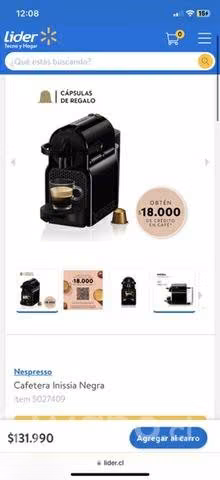 Cafetera Nespresso - Imagen 4