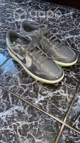 Dunk low premium iron grey halloween talla 9us