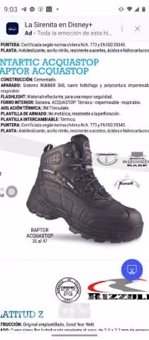 Zapatos raptor 40 - Imagen 3