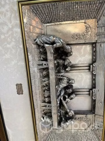 Cuadro de plata con relieve - Imagen 4