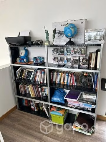 Mueble para libros o vitrina living