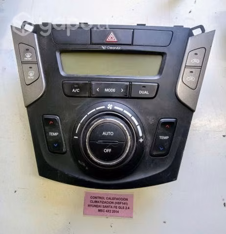 Control Calef Climatizador (HSF141) Santa Fe GLS