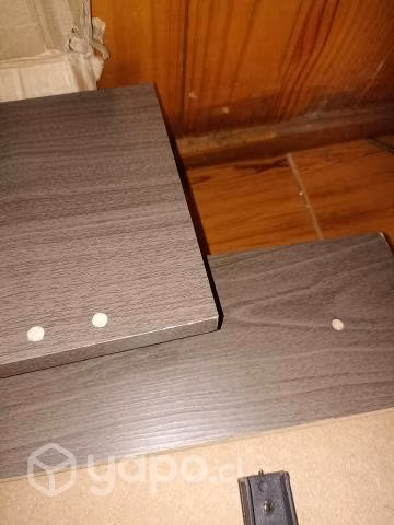Litera moderna con cama nido colchones