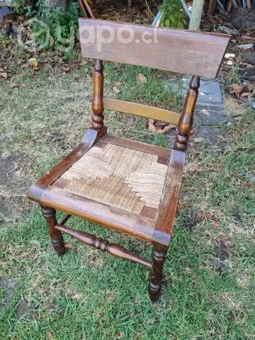 Sillas de madera
