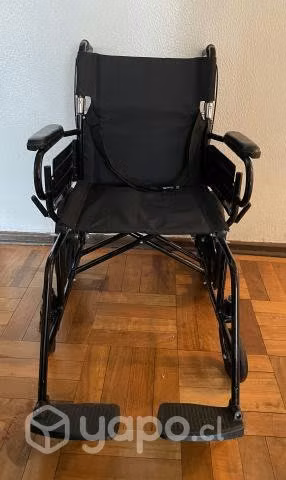 Silla de ruedas geriátrica plegable - Imagen 2