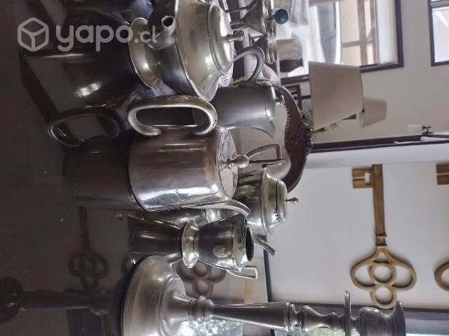 Antigüedades en plaque y plata