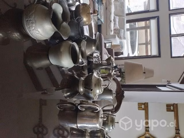 Antigüedades en plaque y plata