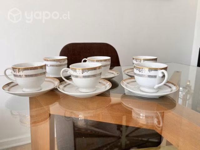 Tazas porcelana antigua