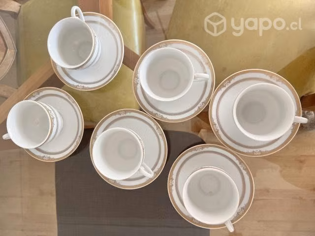 Tazas porcelana antigua